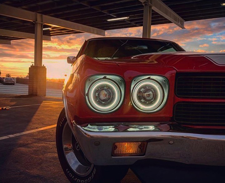 chevelle halo headlights