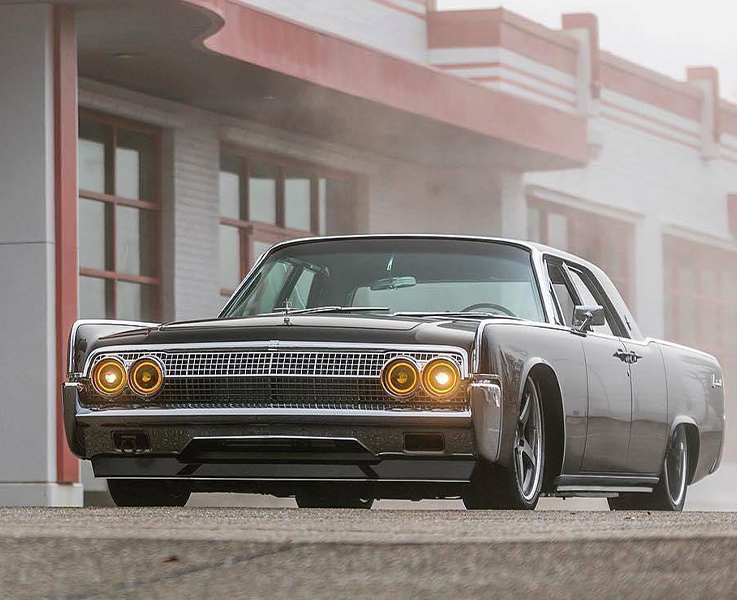 63 continental halo headlights