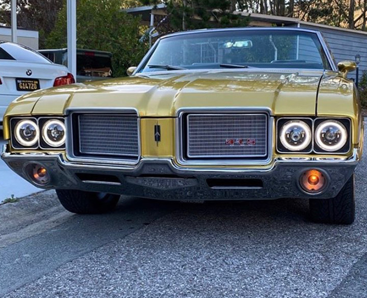 cutlass halo headlights