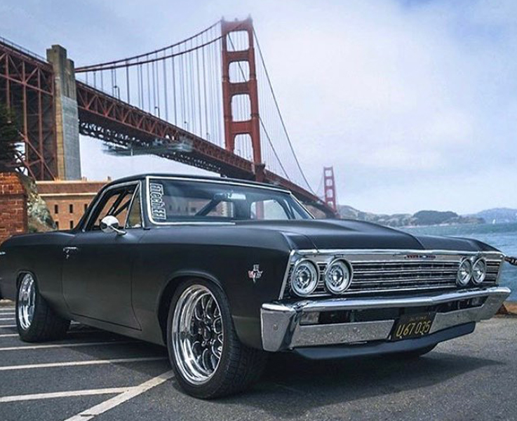 el camino black headlights