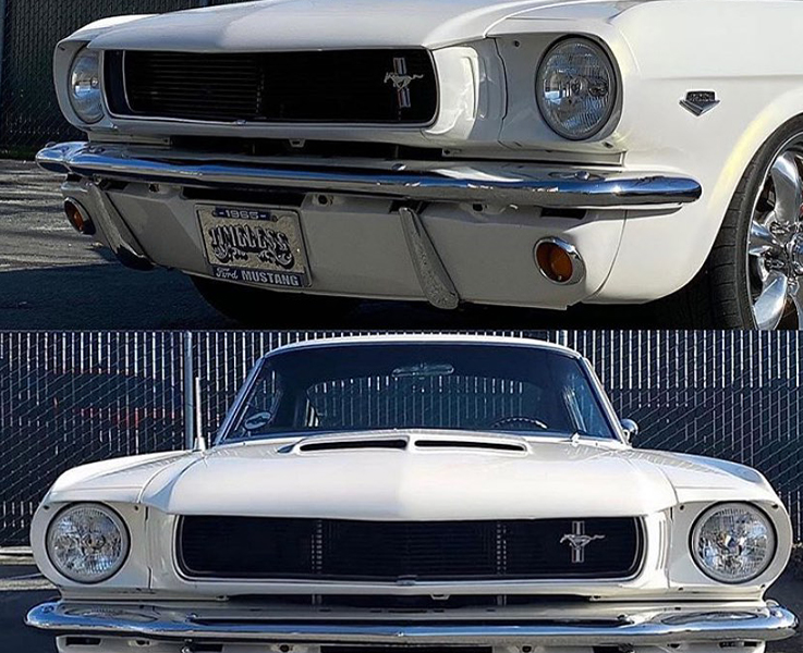 mustang oe style headlights