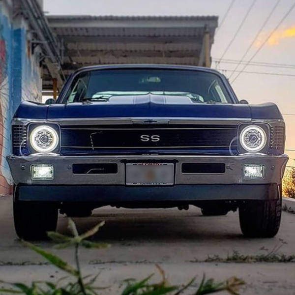nova headlights with halo